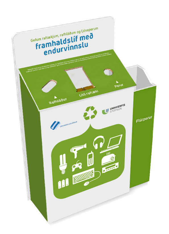Átak í endurvinnslu smárra raftækja