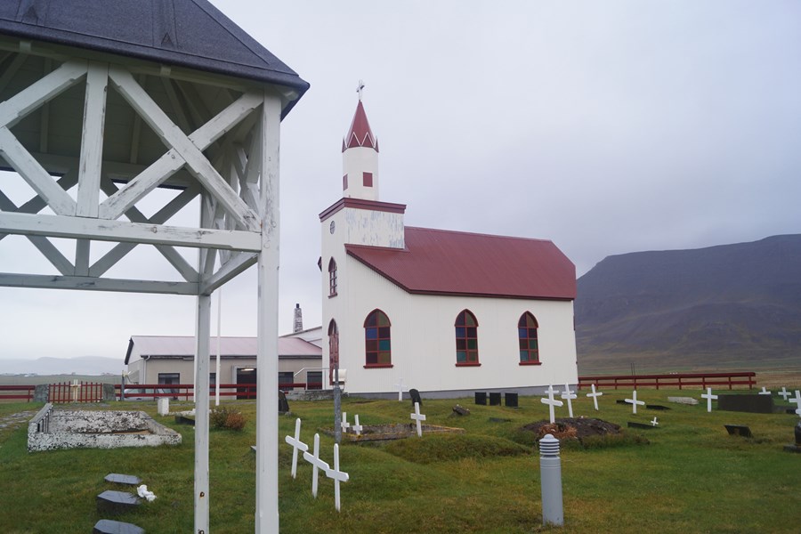 Staðarhólskirkja í Saurbæ í Dölum.