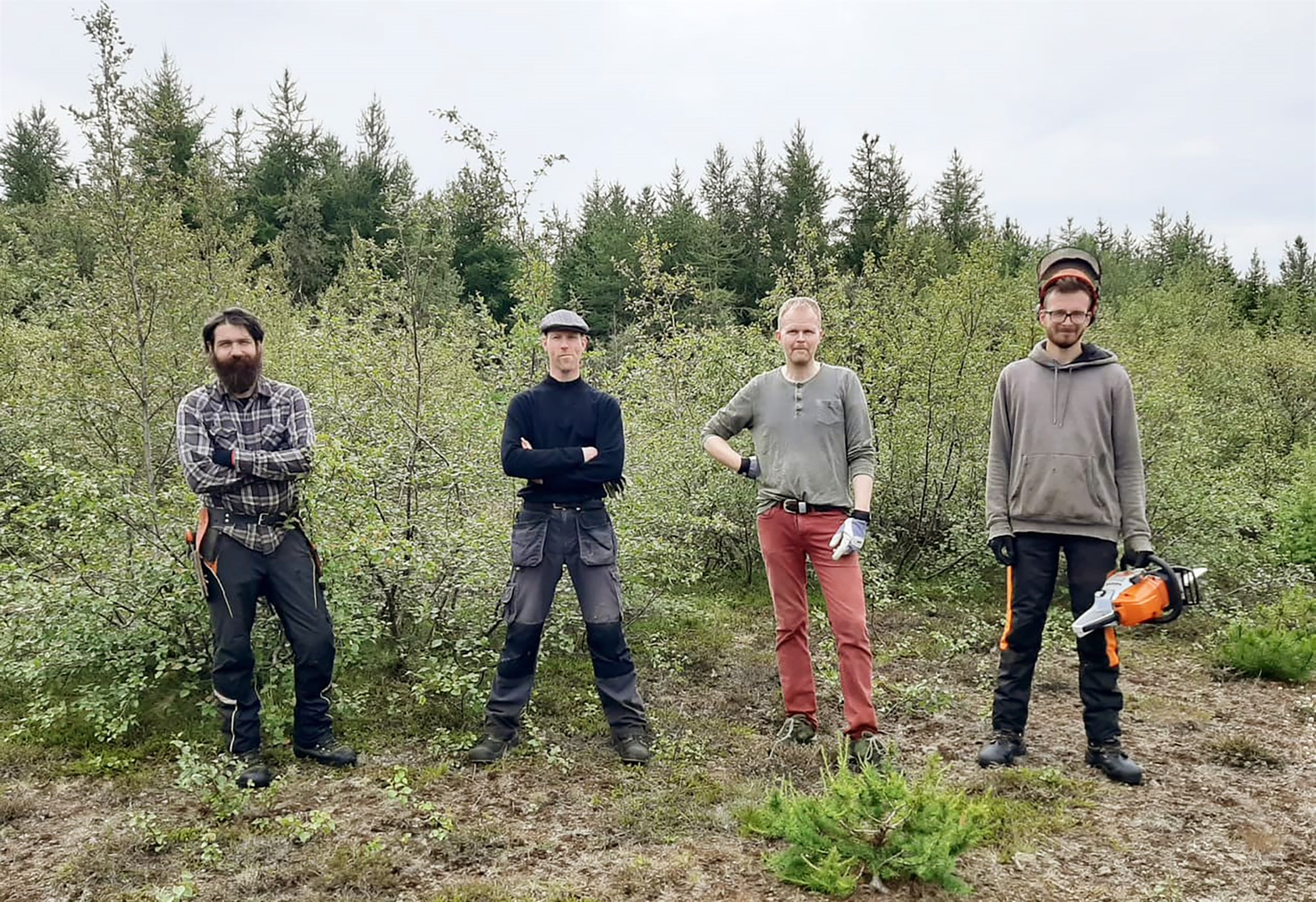 Ekki tekst að ljúka verkinu þó mikið hafi áunnist