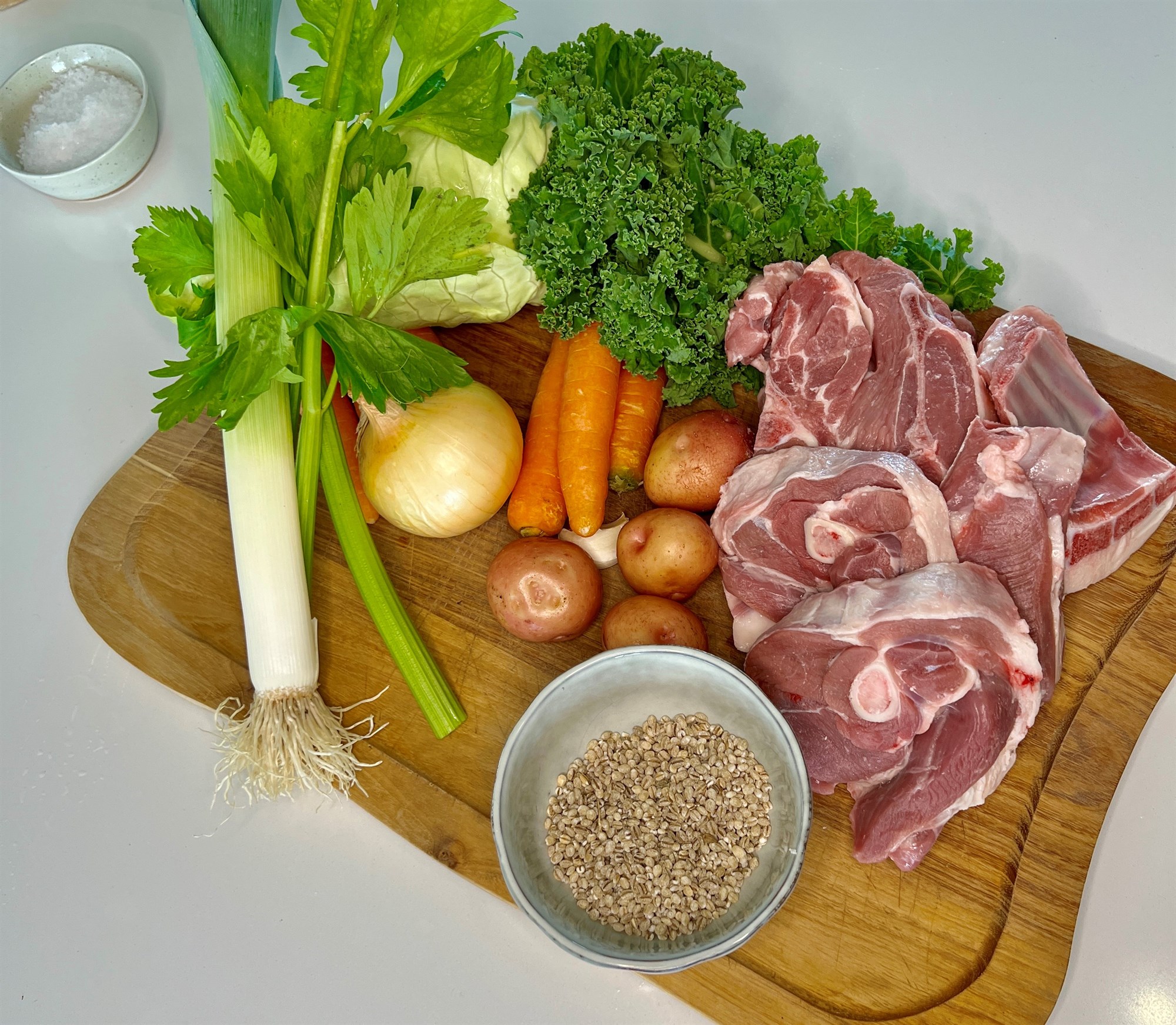 Kjötsúpa með árstíðargrænmeti