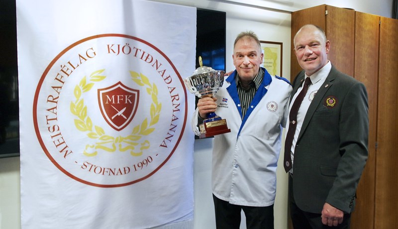 Kjötmeistari Íslands 2022 er Sigurður Haraldsson í Pylsumeistaranum