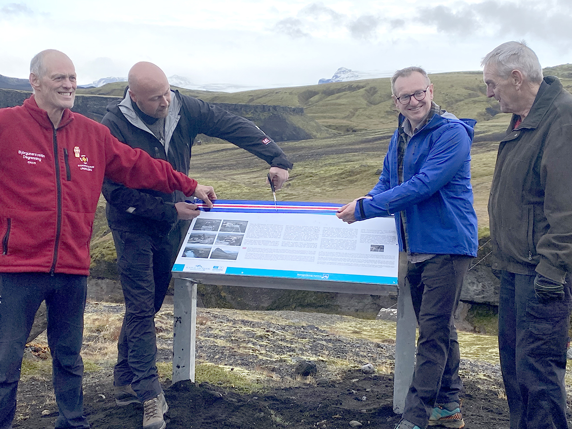 Lagfærðu kláfferju frá 1898