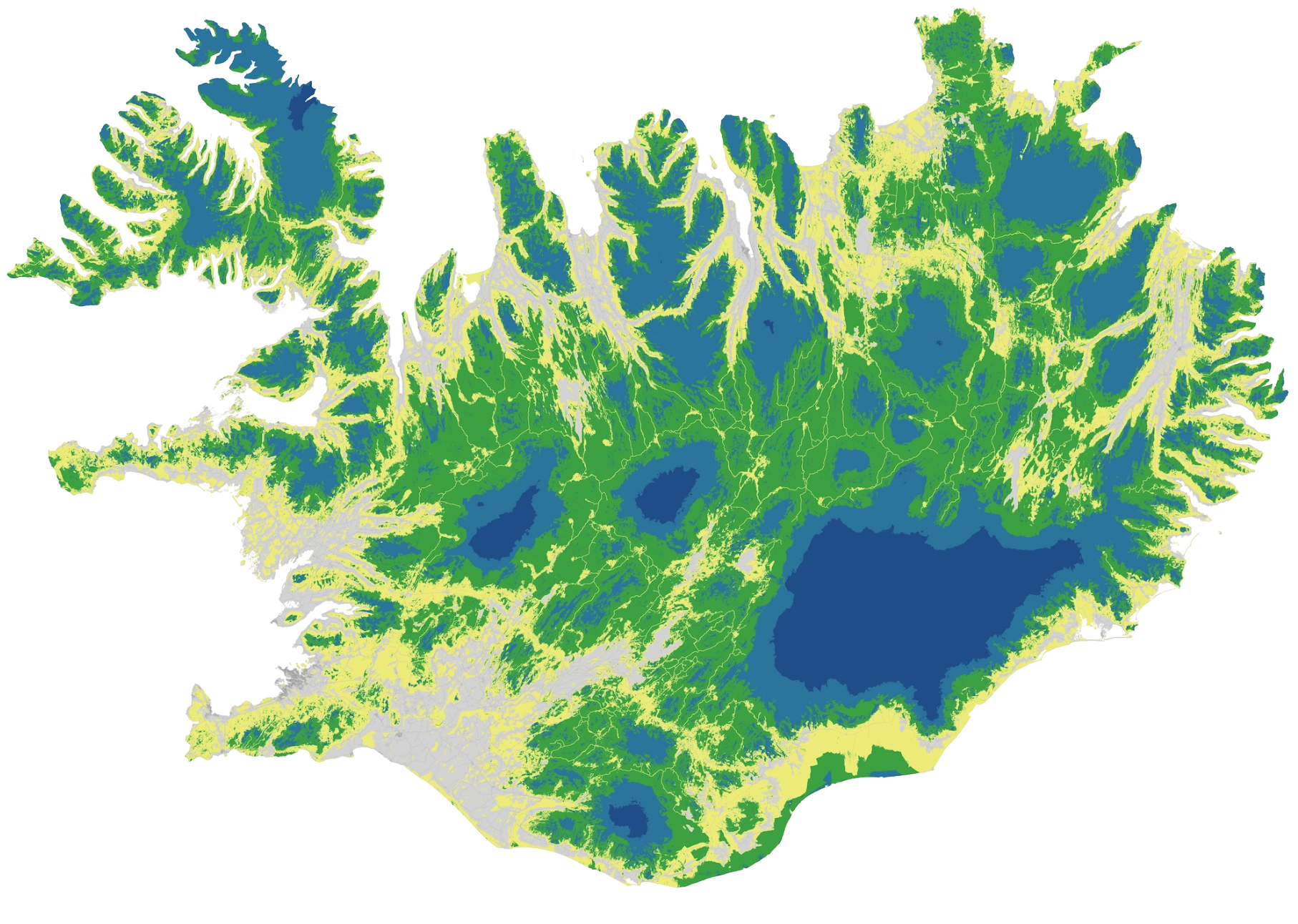 Ekki sama hvernig óbyggð víðerni eru kortlögð