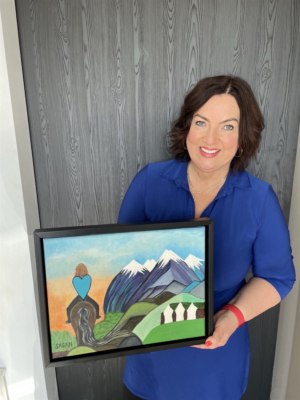 Heillandi að sullast með liti