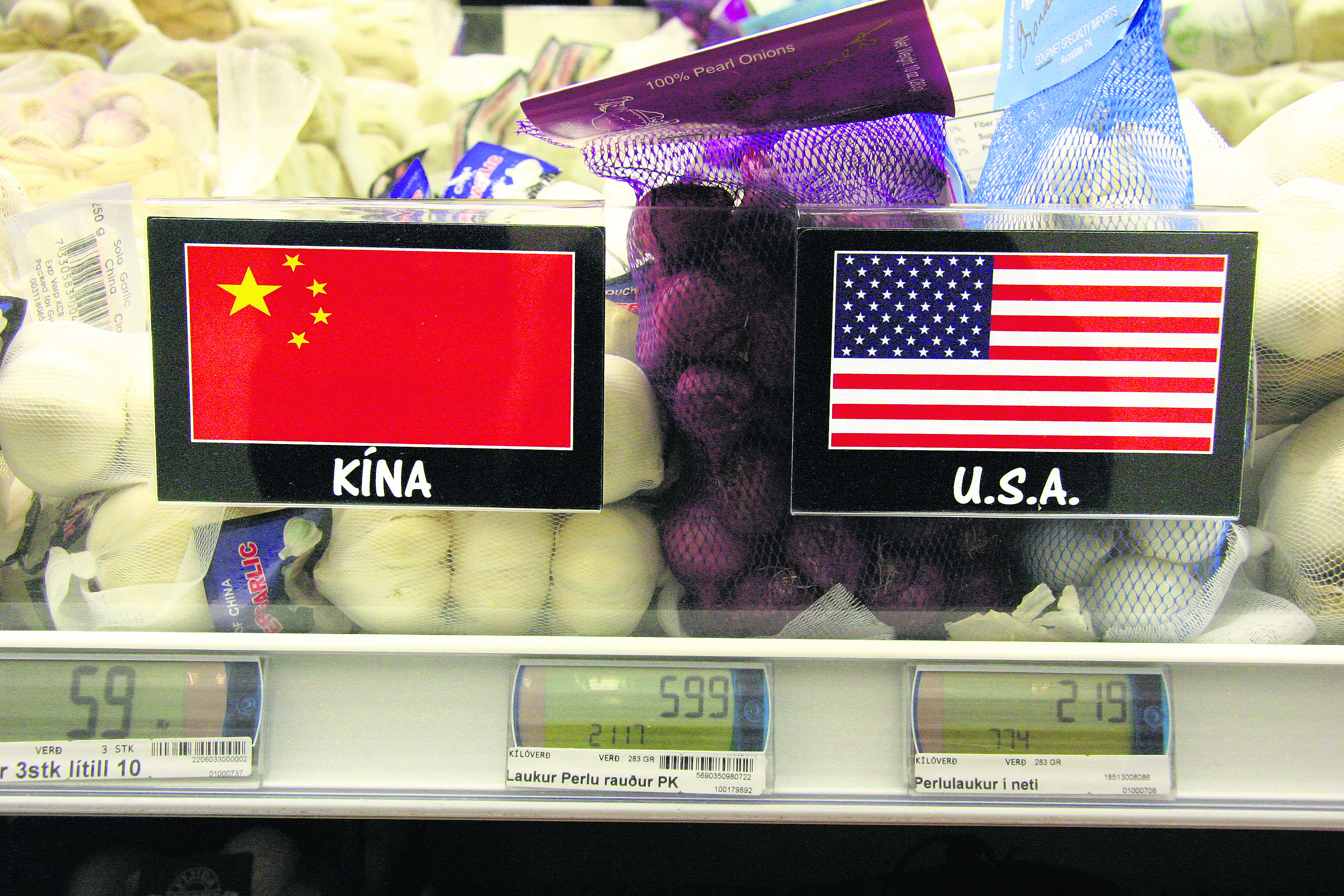 Upptaka af námskeiði um merkingar matvæla