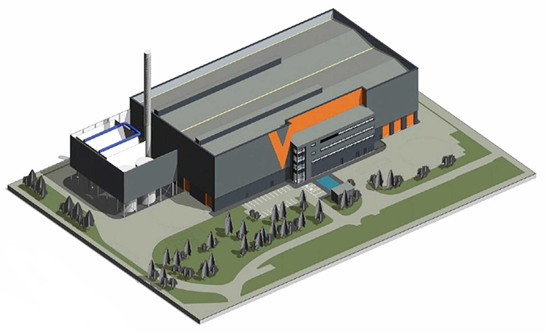 Kvitebjørn Energi sorporkustöðin  í Øra, í Fredrikstad í Noregi, á að geta brennt 50-60.000 tonnum af sorpi á ári. Hún á að skila 160 gígawattstundum af varmaaorku fyrir fjarmvarmaveitu Fredrikstad og raforku að auki inn á  orkunetið í Noregi. 