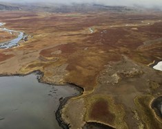 Lúxushótel og þyrlupallur við Löngufjörur