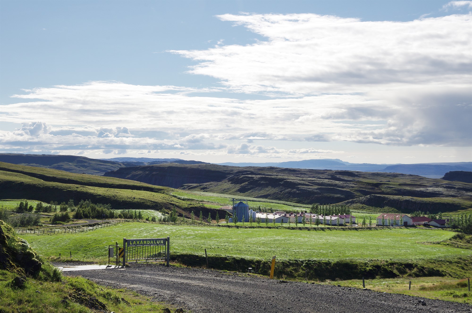 Um 80% af fóðrinu er eigin framleiðsla