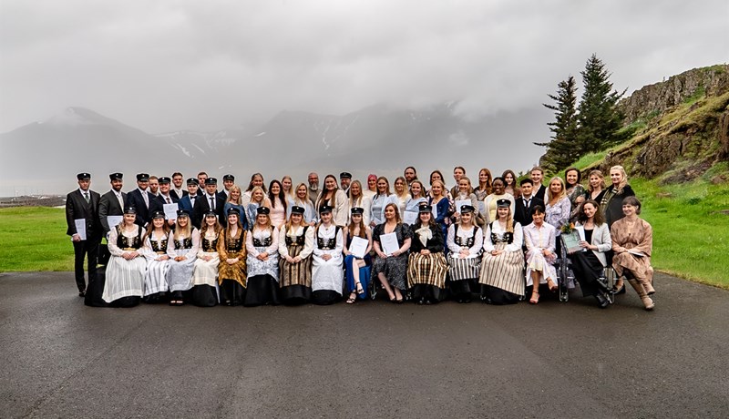 Hátíðleg brautskráning hjá Landbúnaðarháskóla Íslands