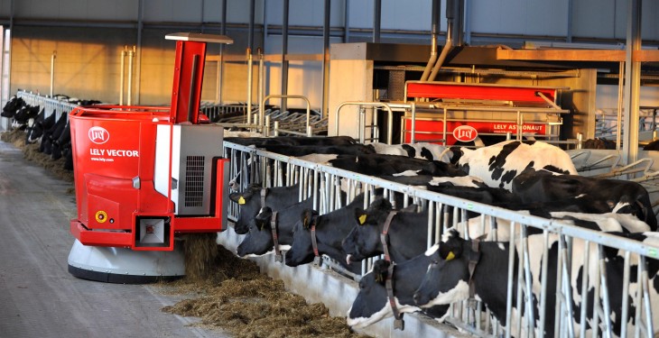 Lely gangsetur Lely Vector-kerfi númer 500 á heimsvísu