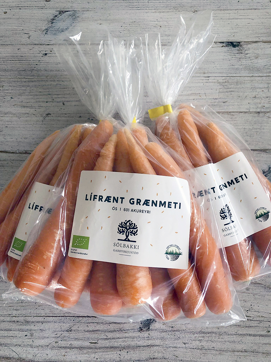 Hlutfall af lífrænt vottuðu land­búnaðarlandi verði 10% árið 2040