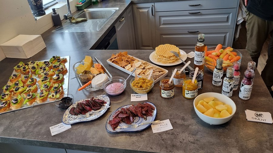 Lífrænar vörur frá Breiðargerði og Sölvanesi.