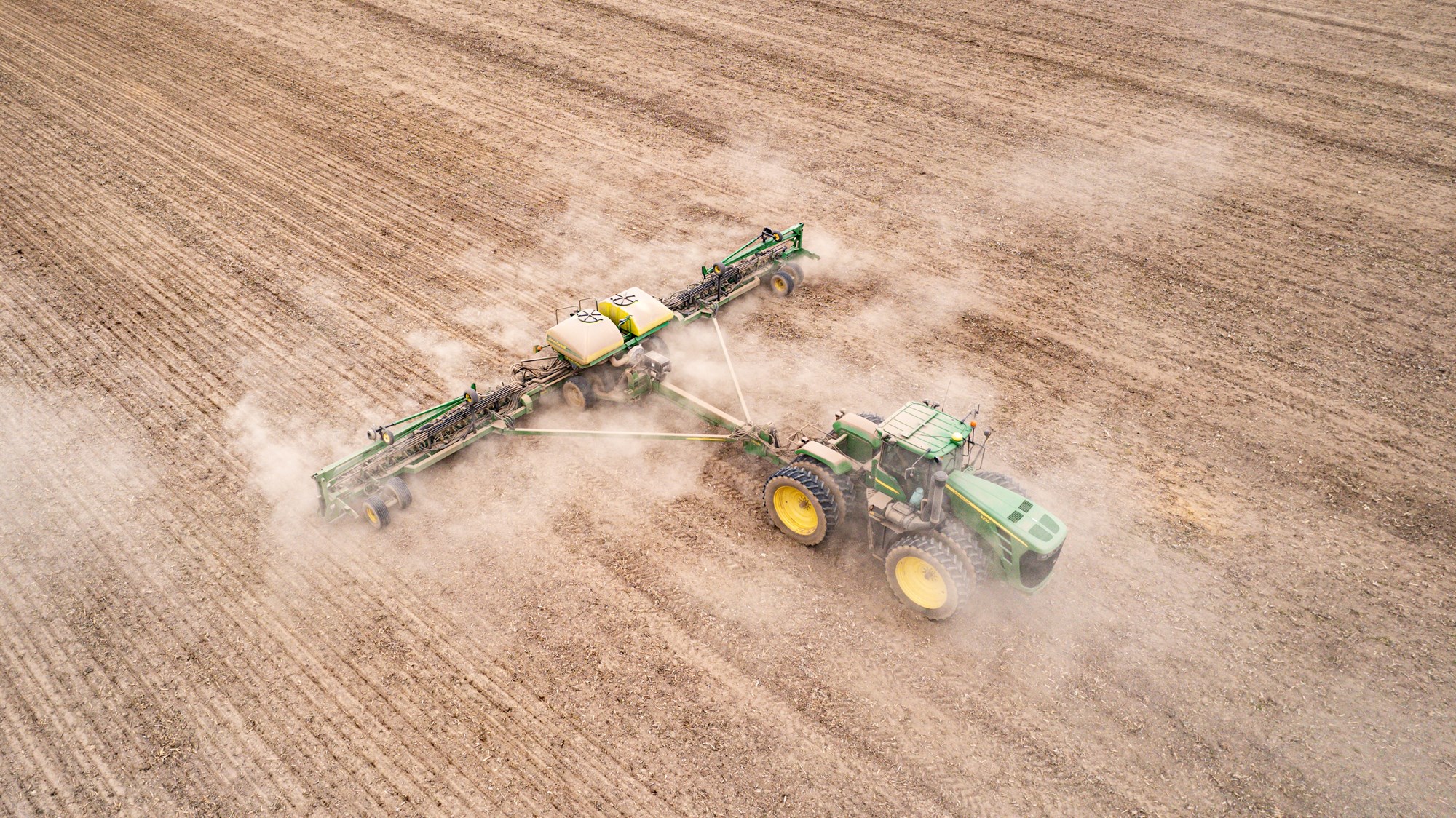 Þurrkar ógna sáningu