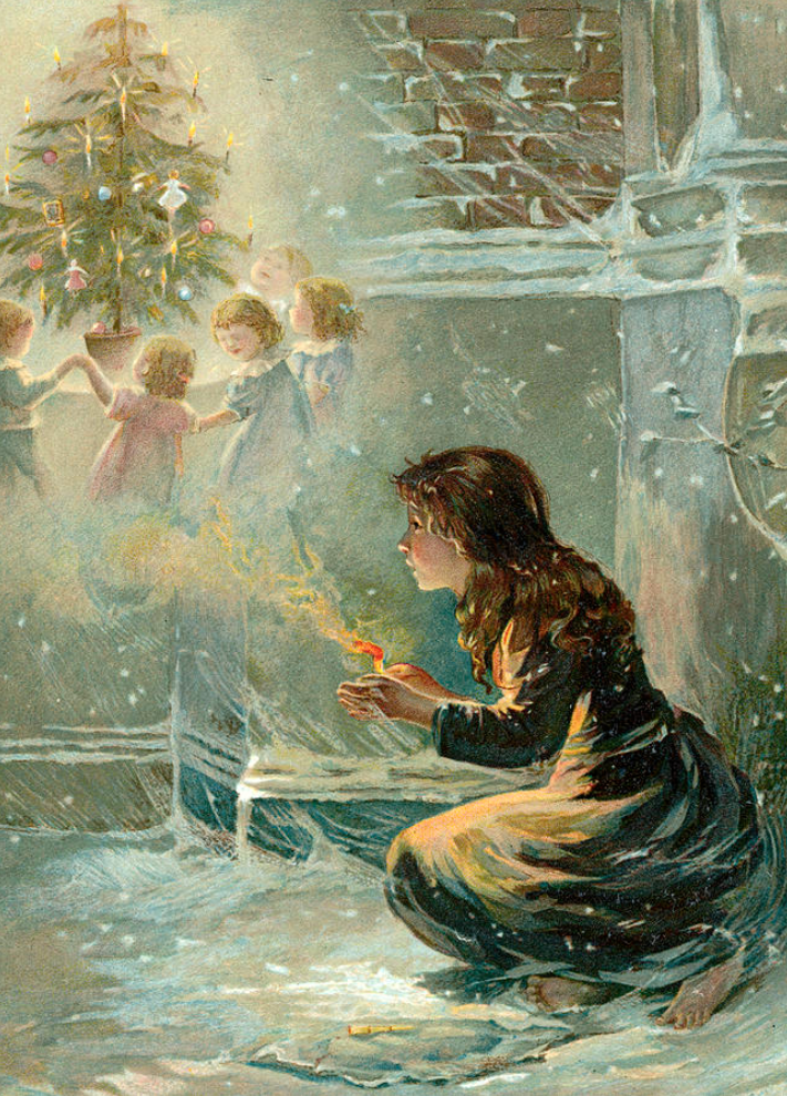 Litla stúlkan með eldspýturnar