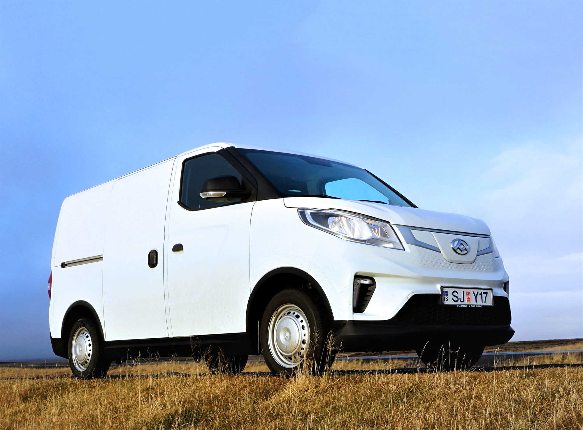 Kínverskur rafknúinn Maxus sendibíll með allt að 340 kílómetra drægni