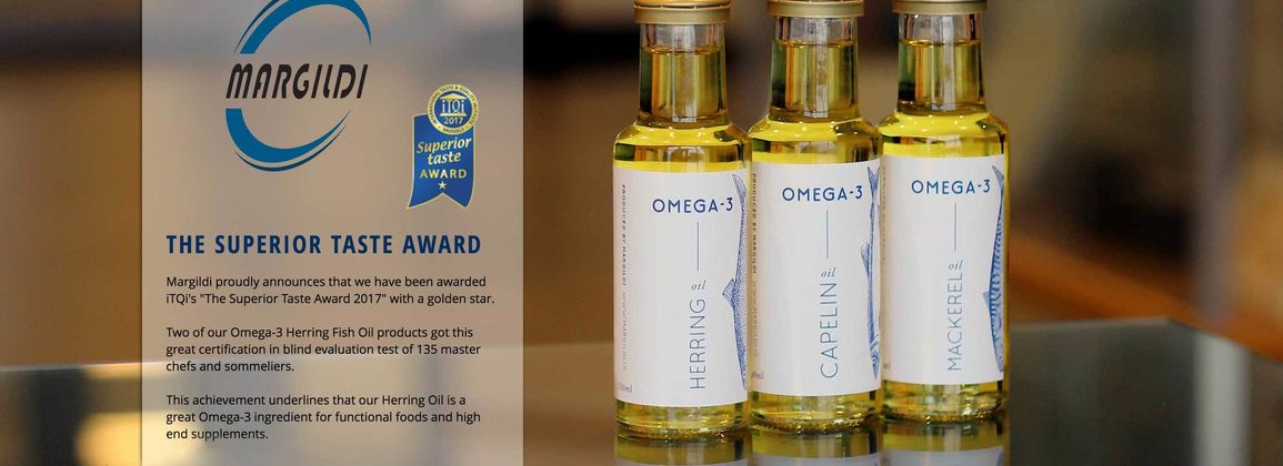 Margildi verðlaunað fyrir síldarlýsi