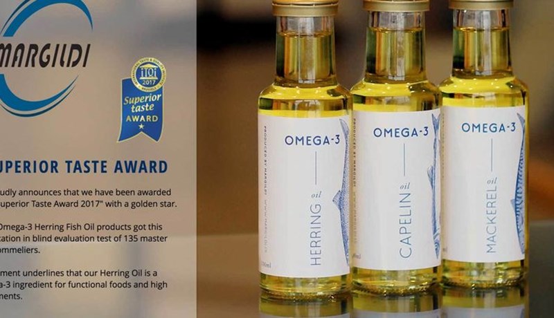 Margildi verðlaunað fyrir síldarlýsi