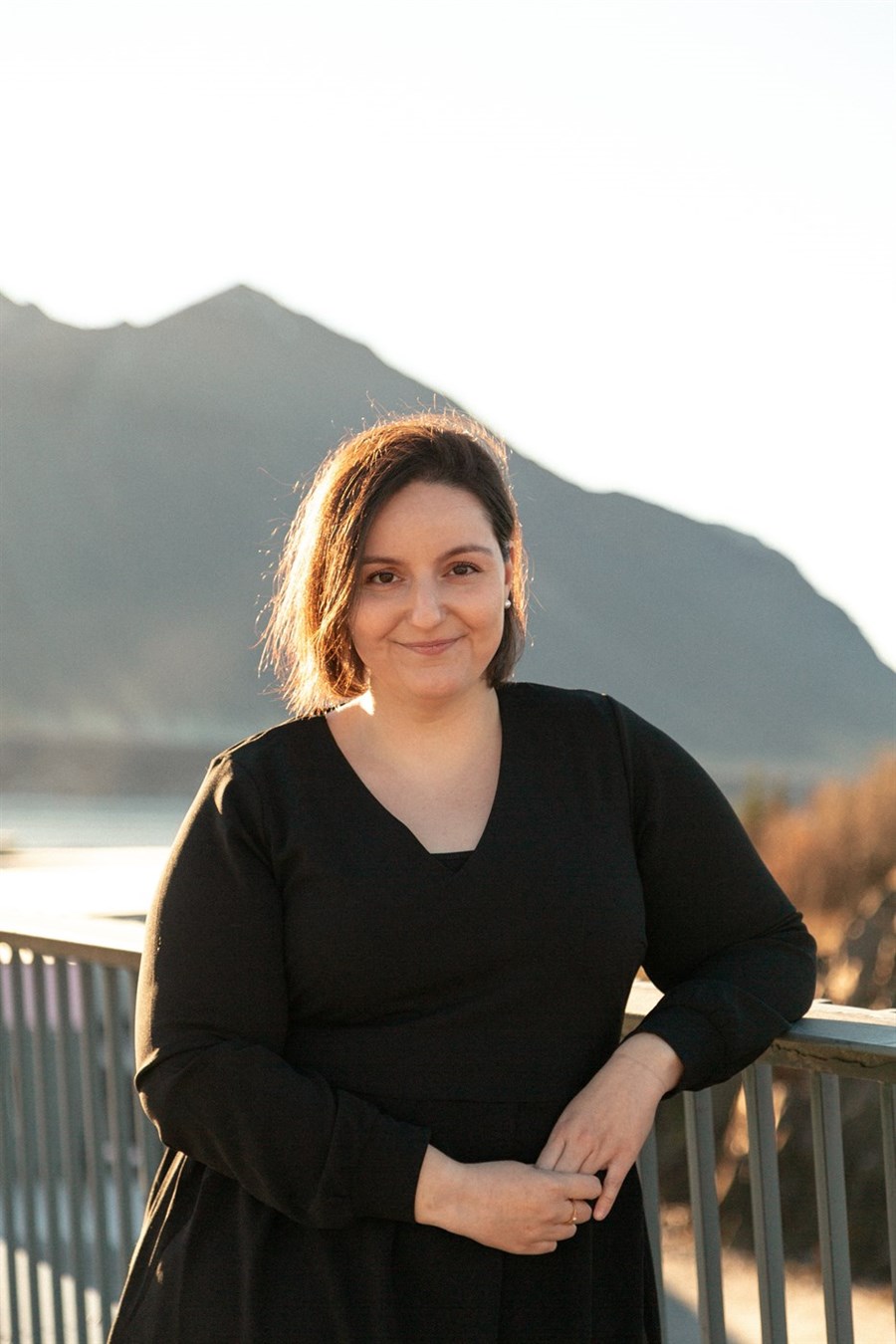 María Neves, sem er af fullum krafti að undirbúa atvinnulífssýninguna í haust með sínu fólki.  