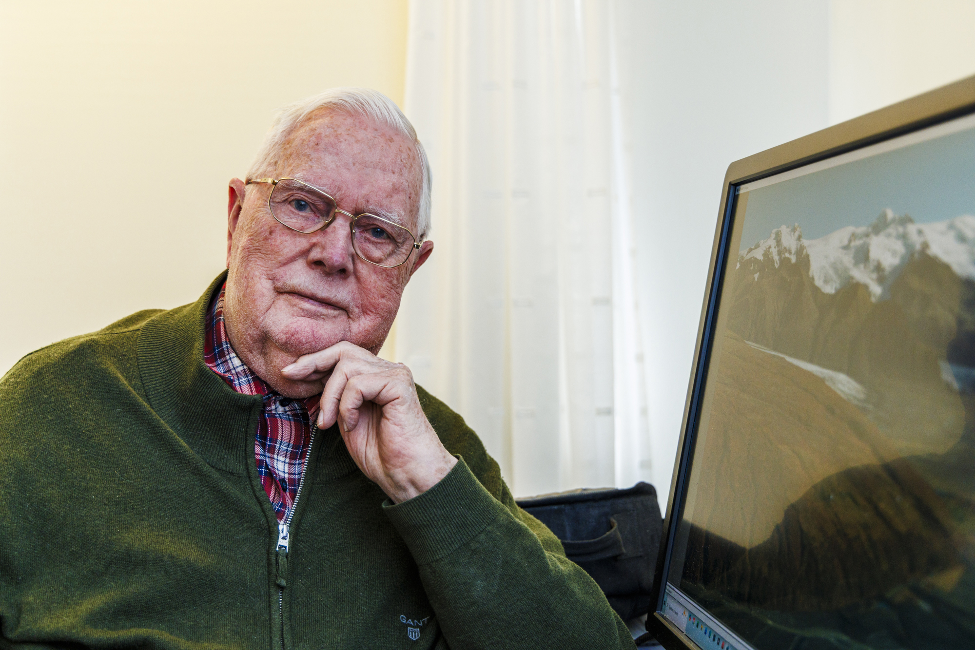 Hefur séð hvert byggt ból á Íslandi