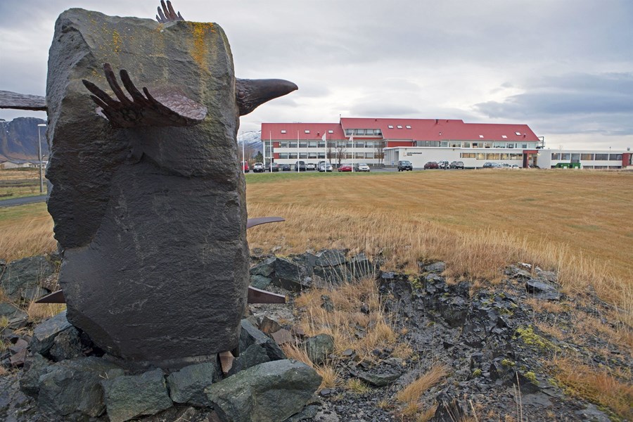 Landbúnaðarháskóli Íslands á Hvanneyri. Boðað var til starfsmannafundar
í gær vegna niðurstöðu vinnumarkaðskönnunar.