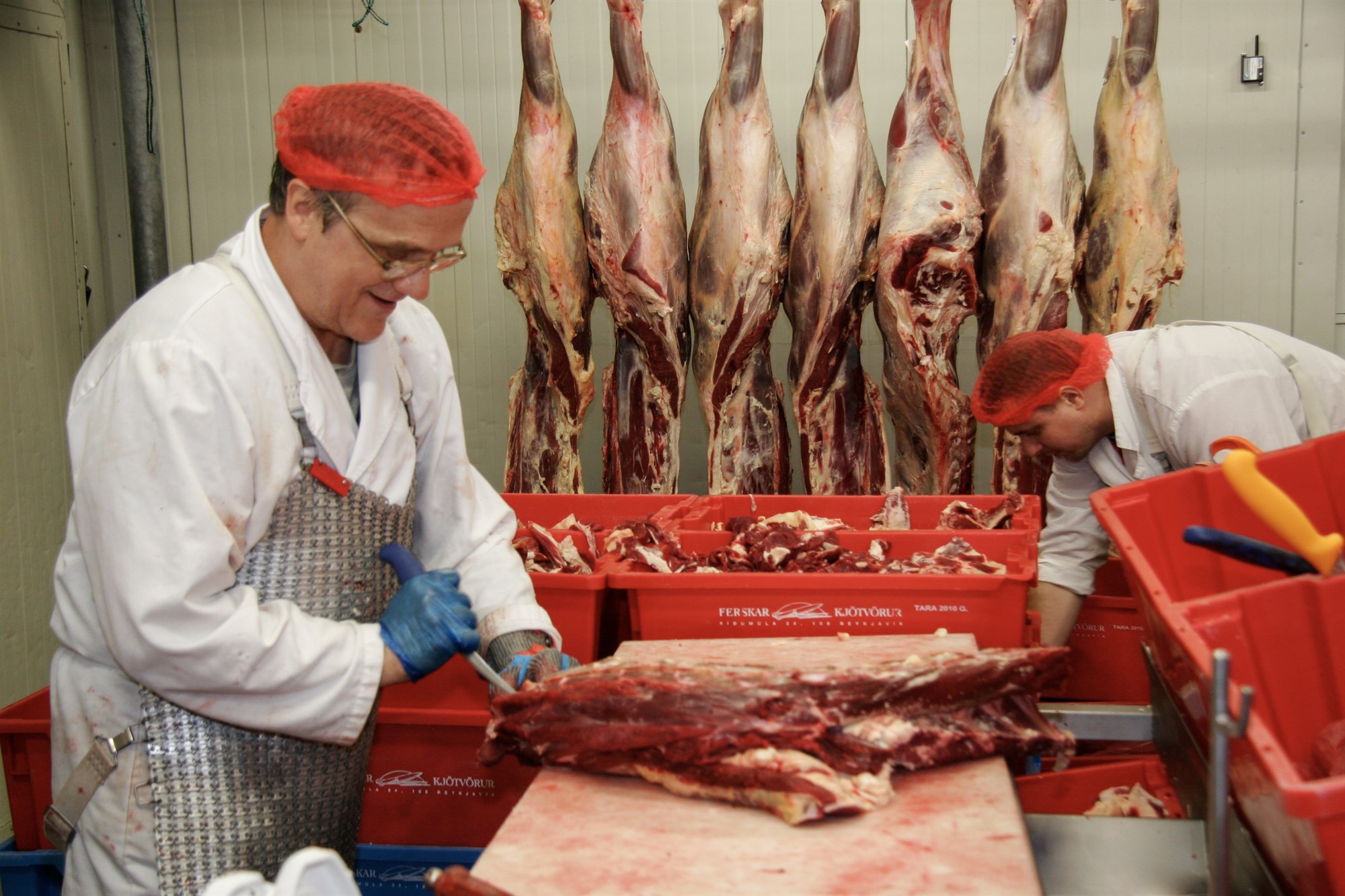 Lítill vöxtur í kjötframleiðslu á tólf mánaða tímabili