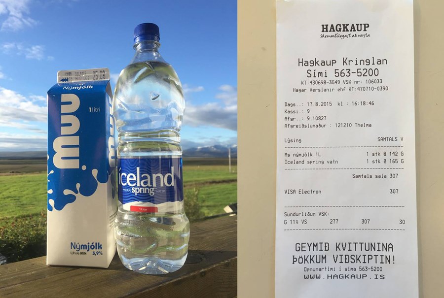 Verðlagning á mjólk og vatni