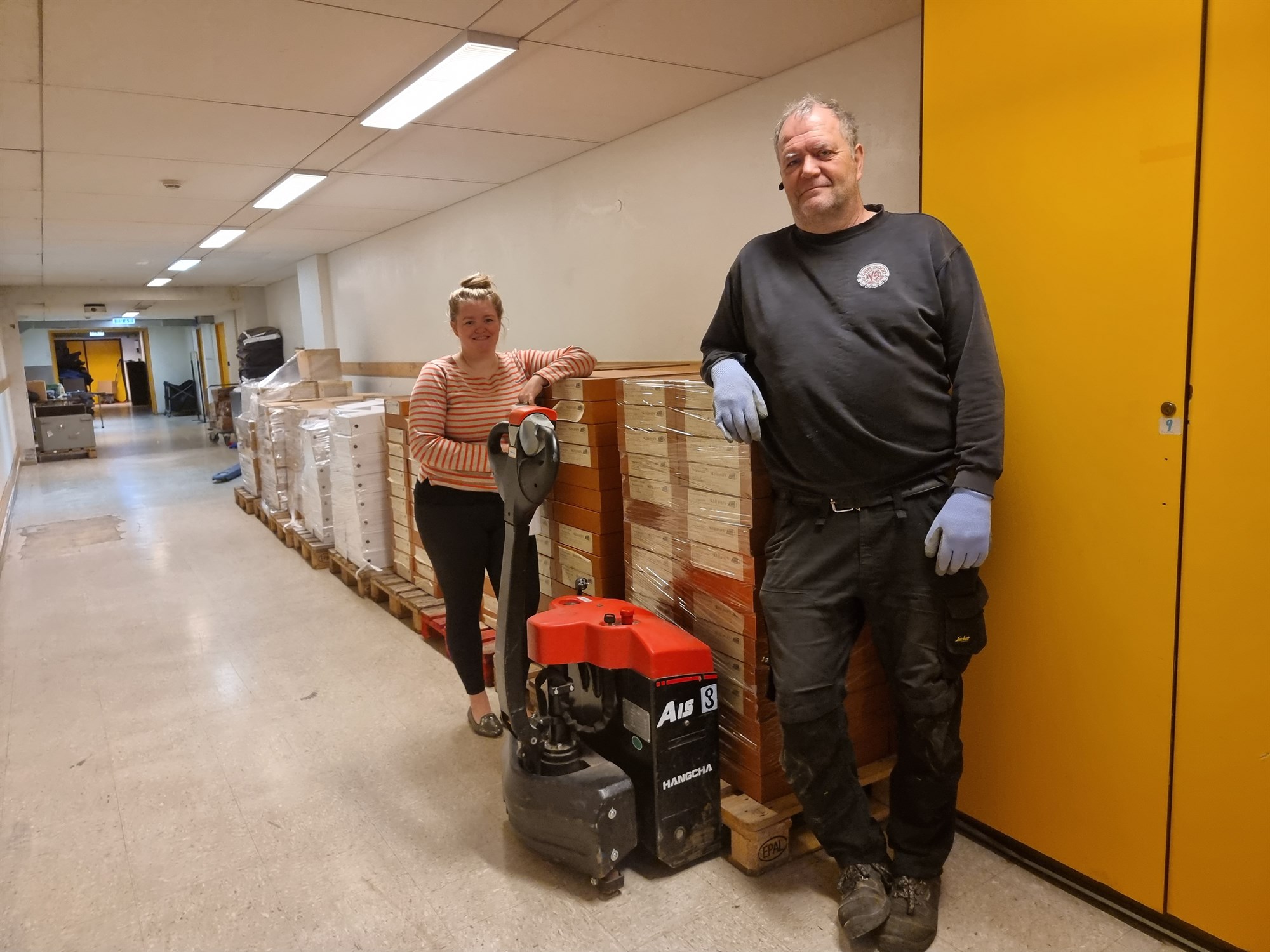 Gersemar sendar til varðveislu