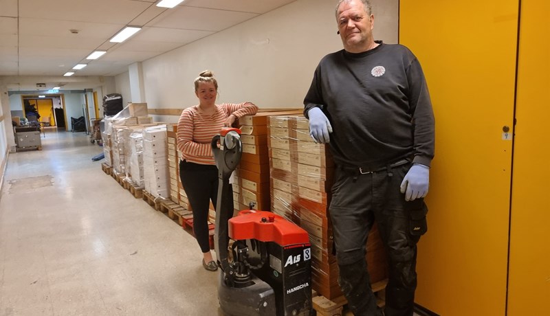 Gersemar sendar til varðveislu