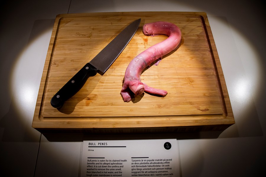 Limur nautgrips sem borðað er í Kína.