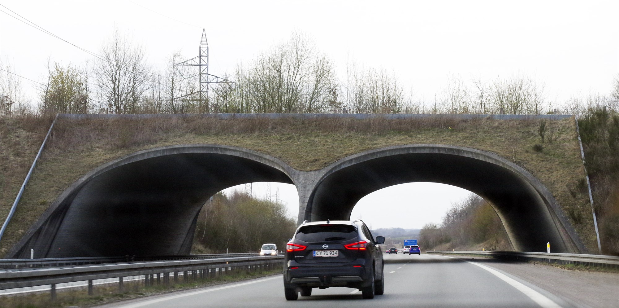Músabrúin við Svendborg á Fjóni sem mýsnar vilja ekki nota