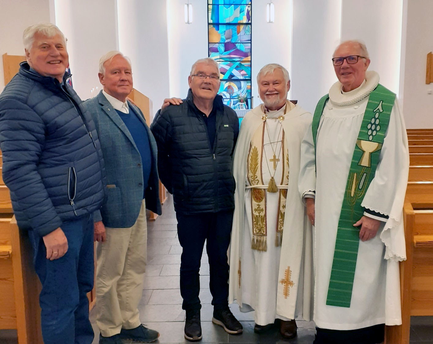 Kirkjuráð Hrútavinafélagsins Örvars í Hveragerðiskirkju