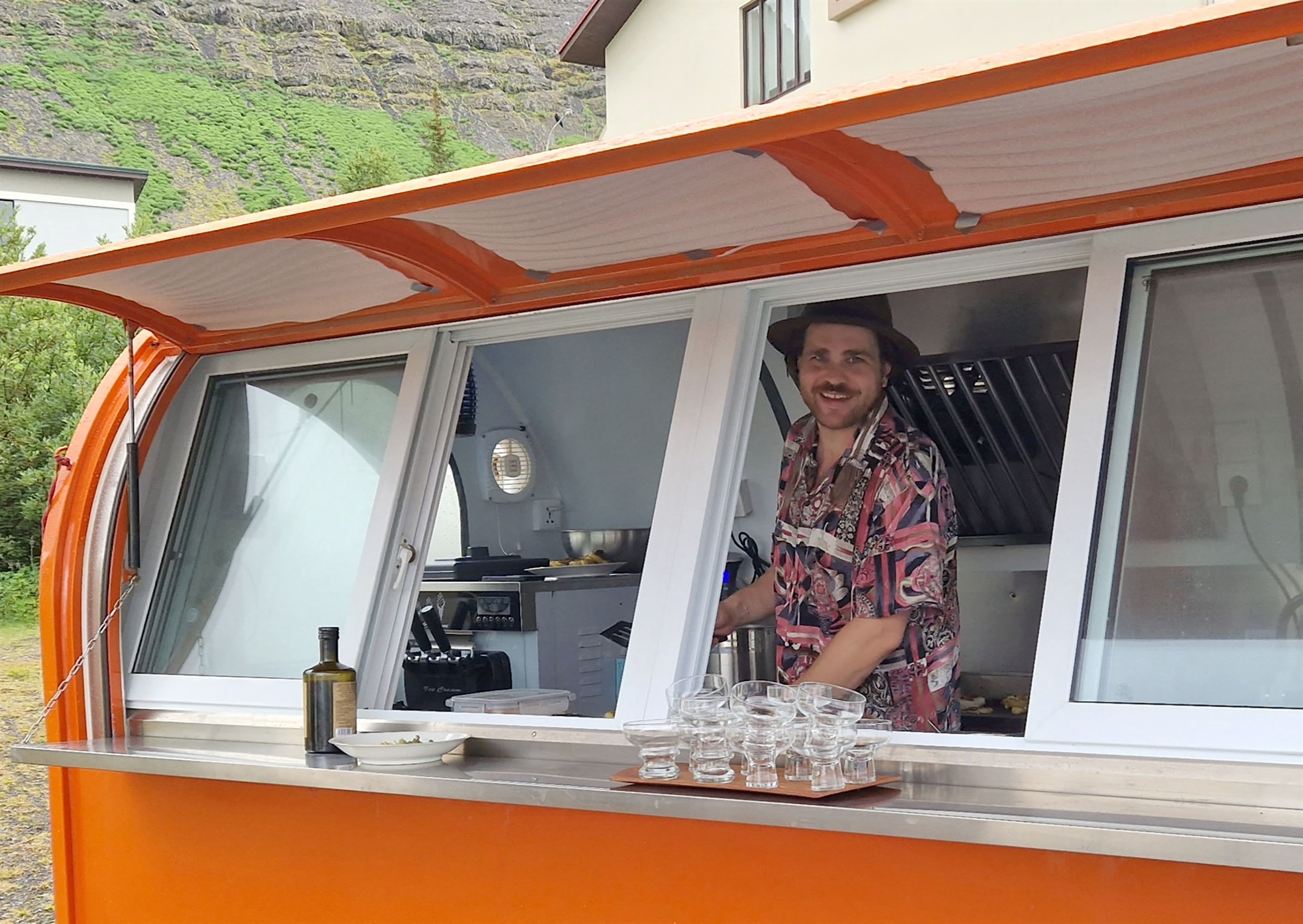 Pop-up eldhús á Þingeyri