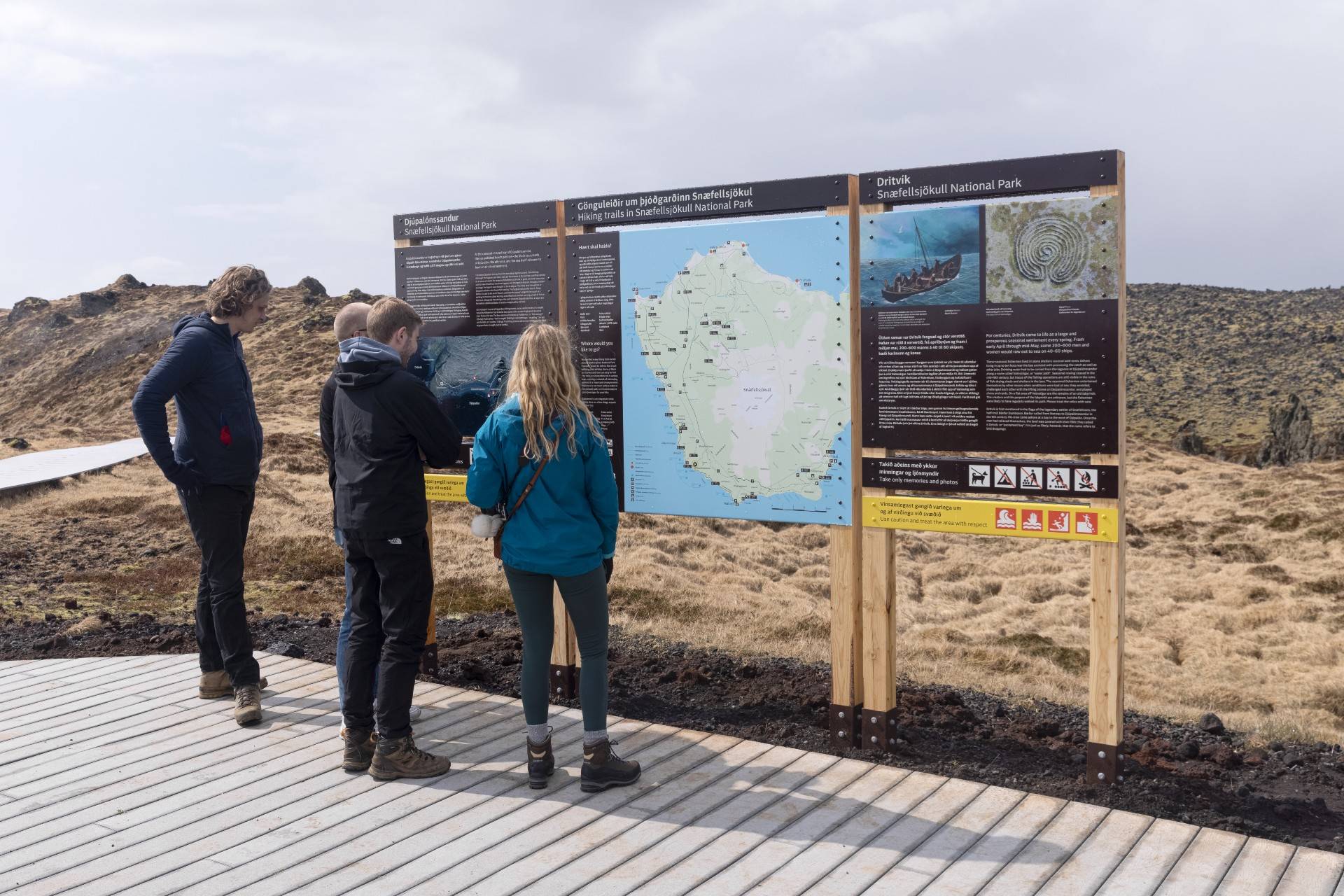 Merkingarkerfið Vegrún vísar ferðafólki veginn