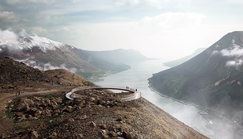 Útsýnispallurinn Baugs-Bjólfur sigraði