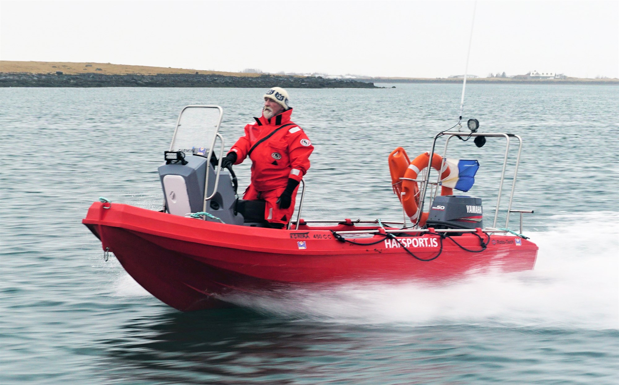 Hafsport bauð í skemmtilega bátaprófun