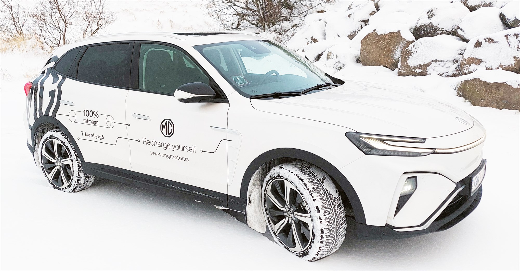 MG Marvel-R fjórhjóladrifinn 100% rafmagnsbíll