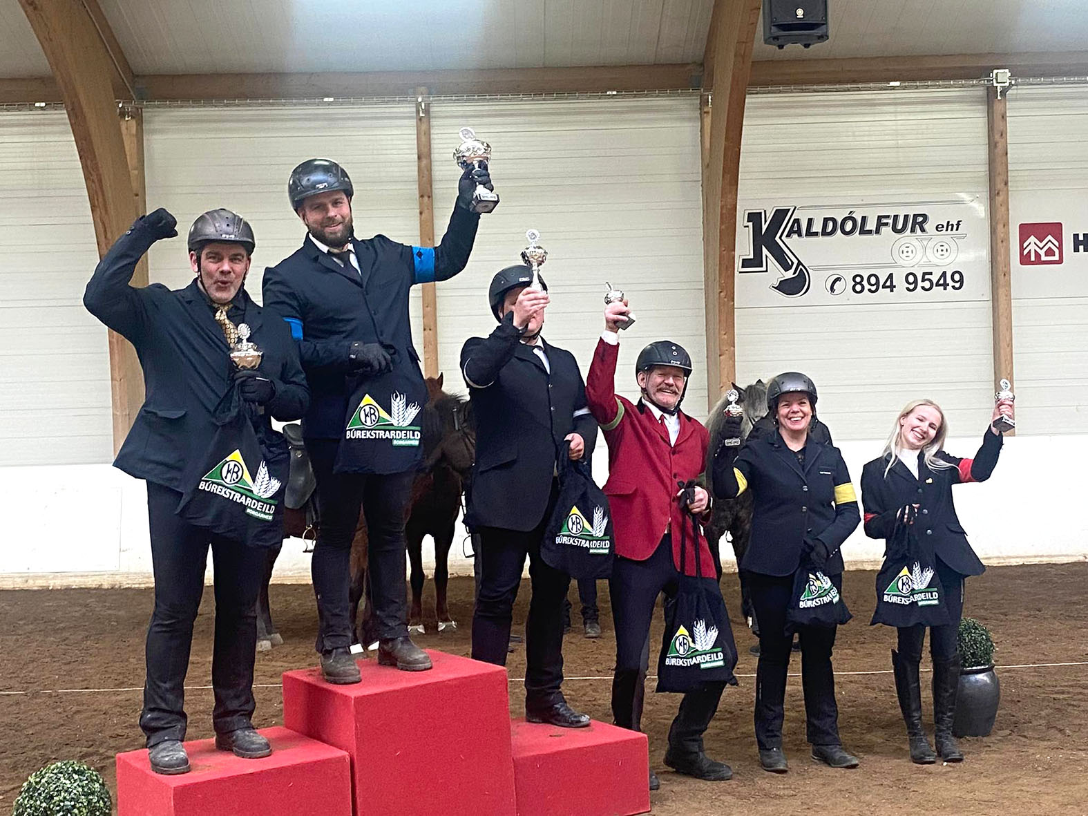 Metaðsókn í Reiðmanninn