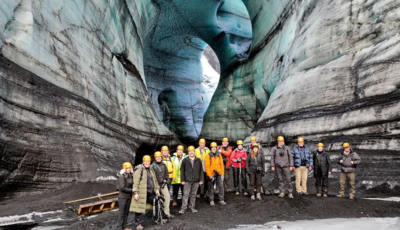 Kötlu-íshellirinn í Mýrdalsjökli eitt af undrum veraldar