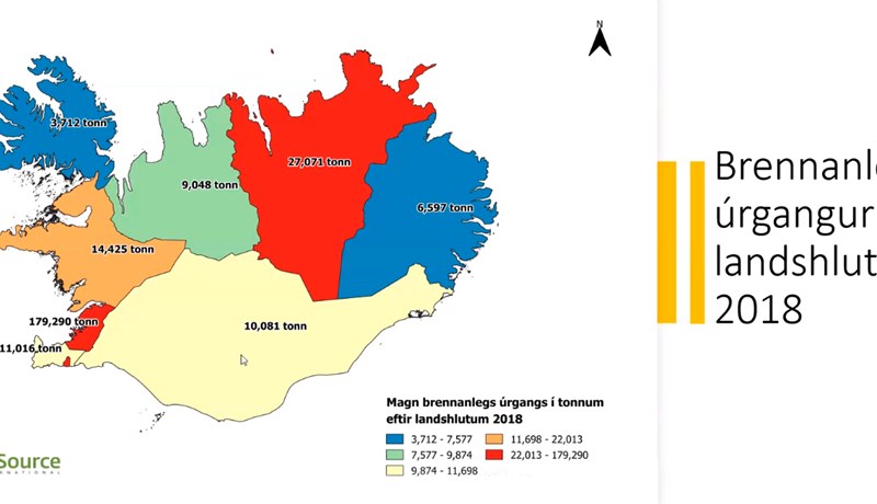 Vegna aðgerðarleysis í sorpeyðingarmálum stefnir í stórfelldan útflutning á sorpi