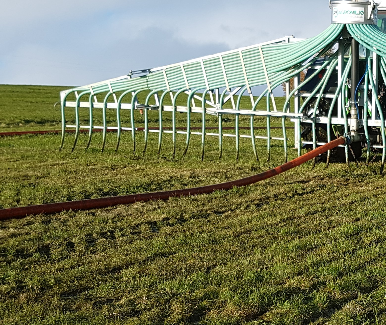 Vordreifing búfjáráburðar