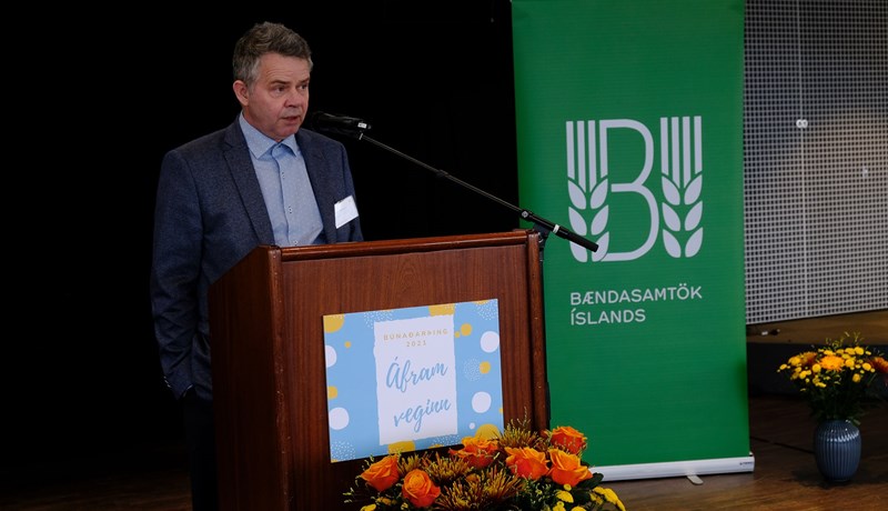 Búnaðarþing 2021 formlega sett