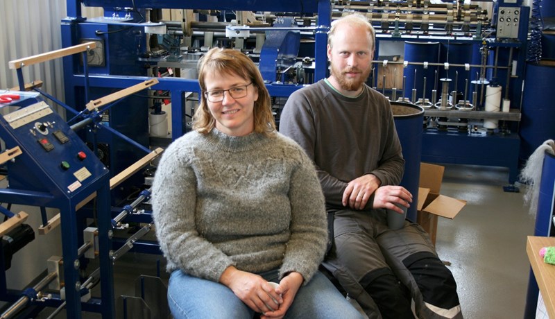 Uppspuni er ný spunaverksmiðja sem vinnur íslenska ull