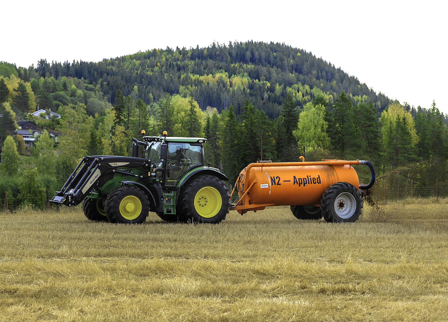 Tækni til að auka köfnunar efnisinnihald búfjáráburðar