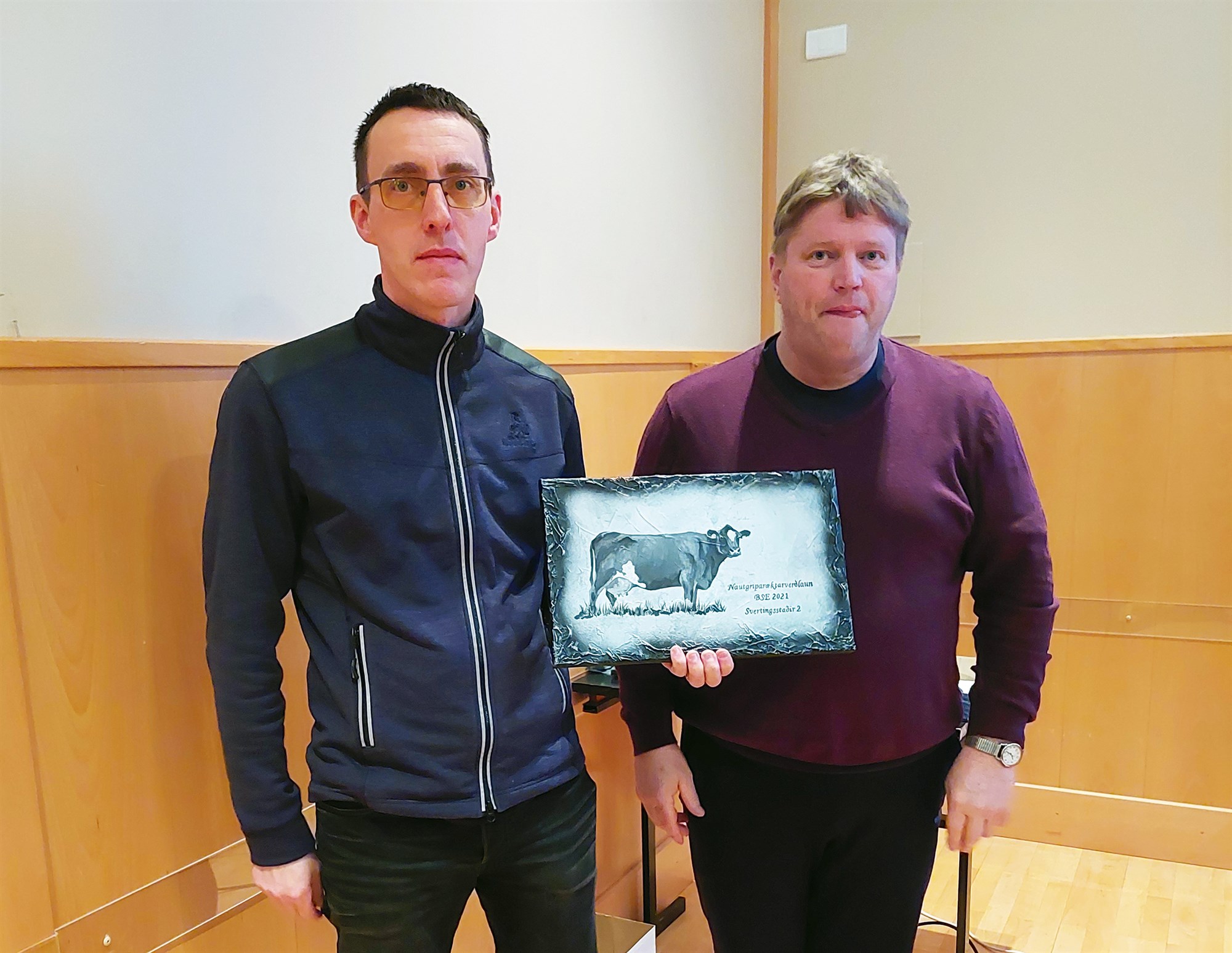 Bændur á Svertingsstöðum fá nautgriparræktarverðlaun