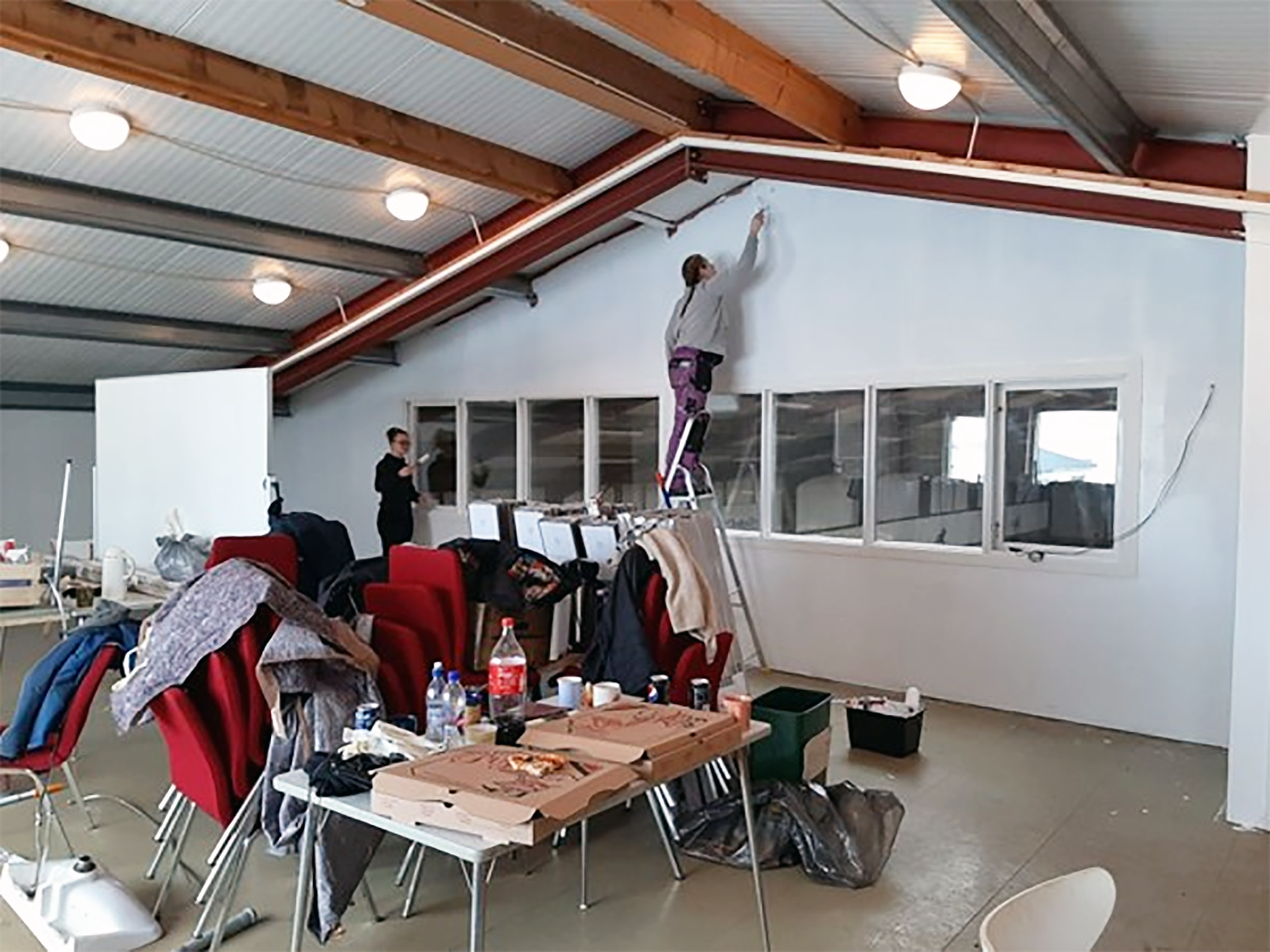 Endurbætur gerðar á reiðhöllinni á Blönduósi