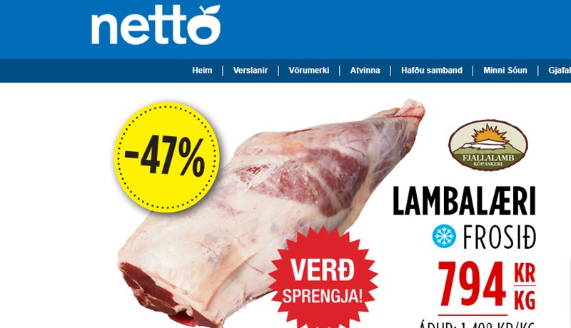 Tímabundin veisla fyrir neytendur og reikningurinn sendur á bændur