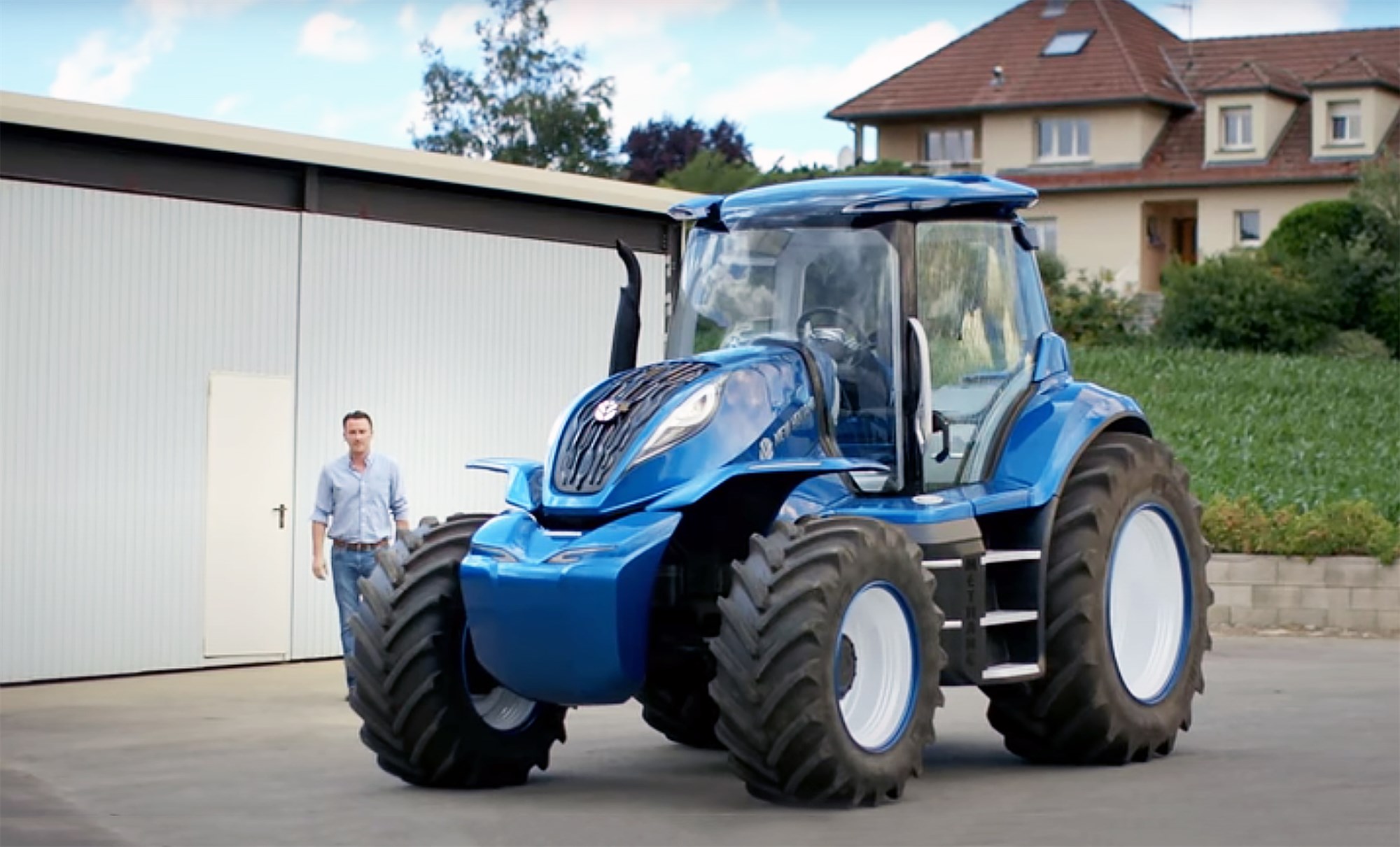 New Holland T6 Metan, sjálfbærasta dráttarvélin 2022