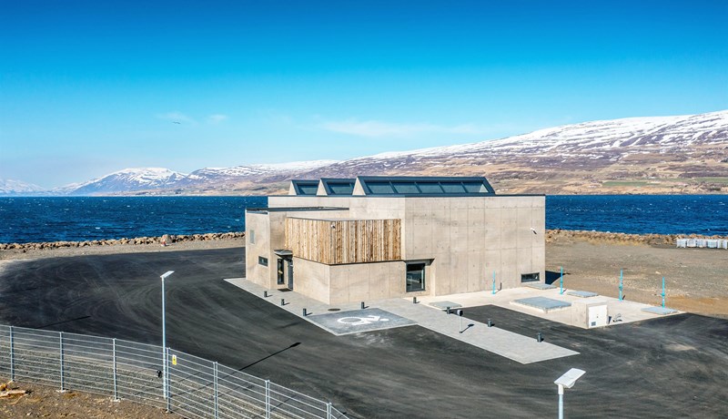 Ný fyrsta þreps hreinsistöð fráveitu komin í gagnið á Akureyri