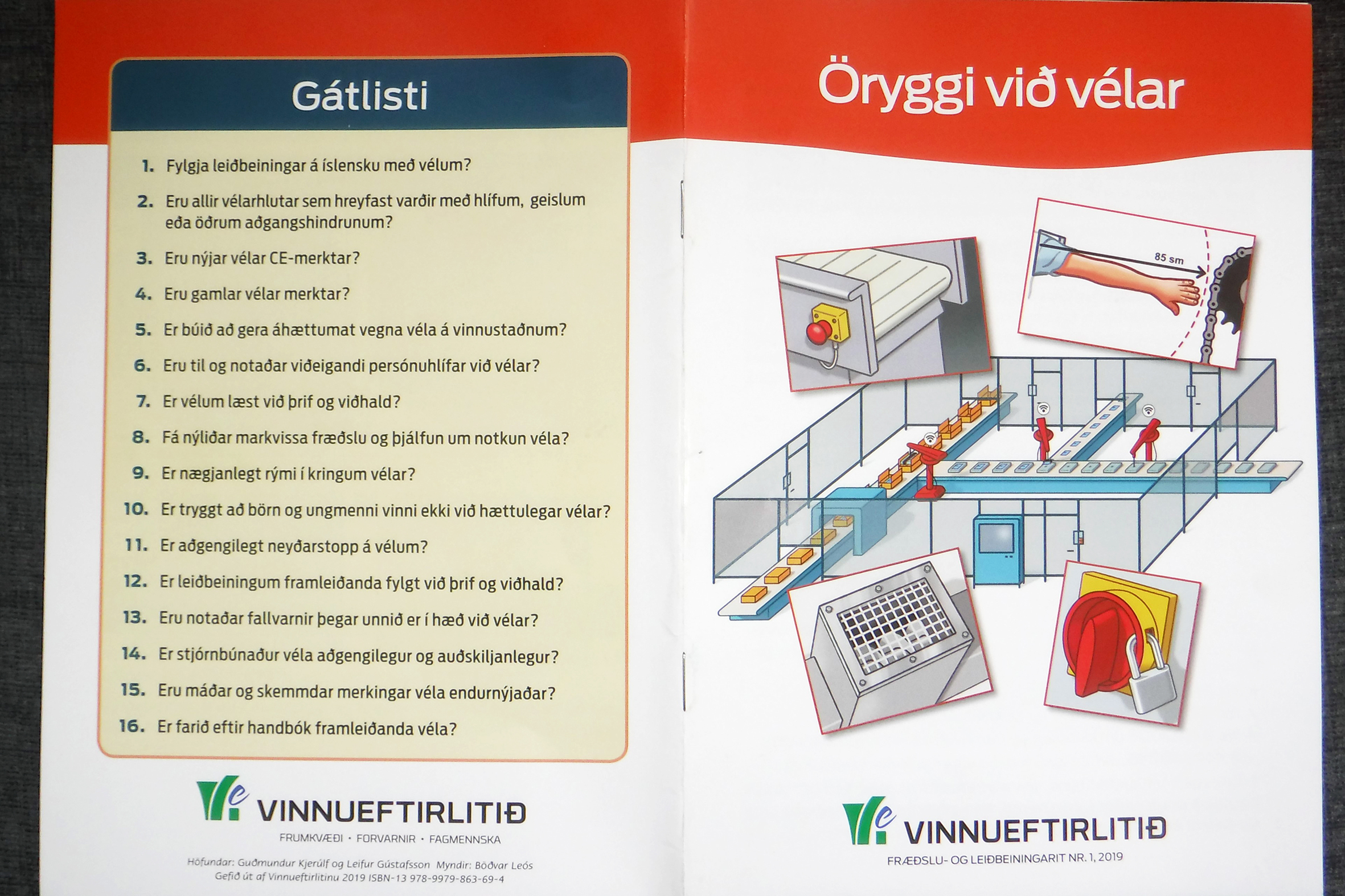Öryggi og rétt umgengni við vélar skilar manni góðu tímakaupi
