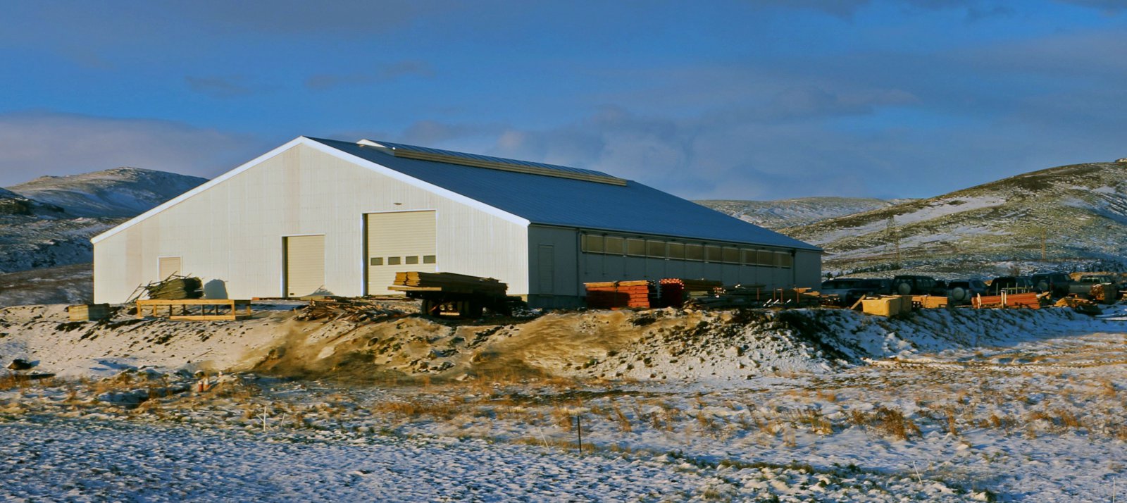 Nýtt og glæsilegt fjós á Hvammi í Ölfusi